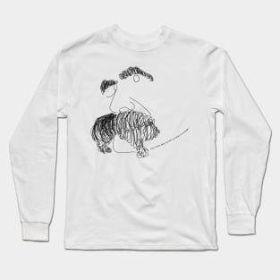 Nietzsche Talkin Long Sleeve T-Shirt